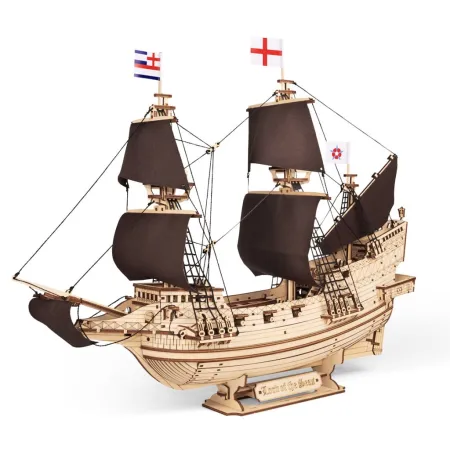 Władca Mórz - drewniany model żaglowca 3D